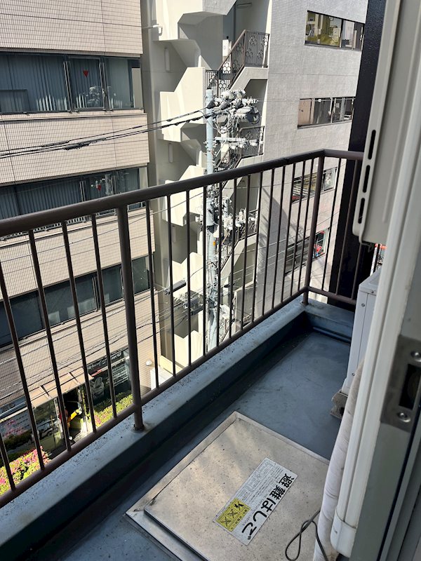 ムサシビル ベランダ