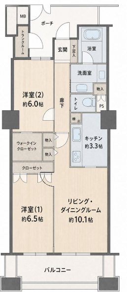 レジデンス・ザ・武蔵小杉 間取り