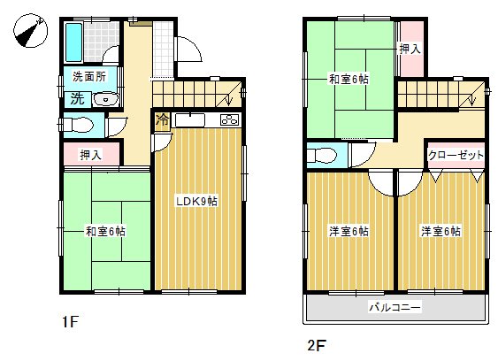 SKヴィレッジD 間取り