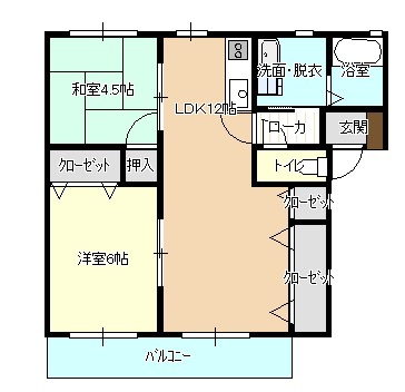 アネックスみやび 間取り