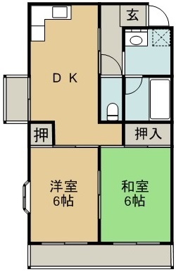 ハイツ生藤 間取り