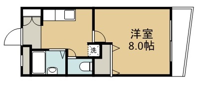 メゾンオレンジ２ 間取り