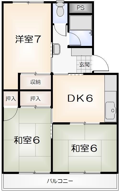 リバーサイド福井 間取り
