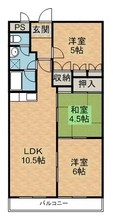 第１９柴田マンション 間取り
