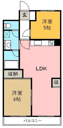 ハイツ生藤 間取り