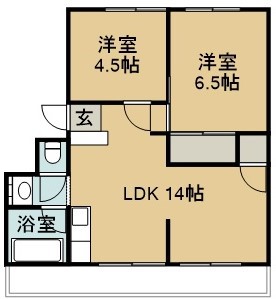 宇野ビル２号 間取り