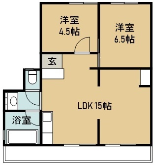 宇野ビル２号 間取り