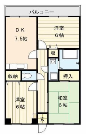 グランドアイリス 間取り