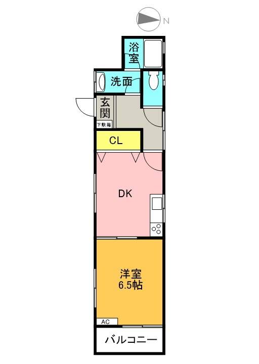 レオハイツ 間取り