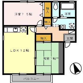 ハイカムール千代ヶ丸 間取り