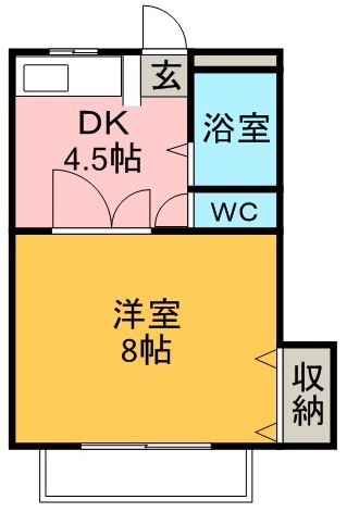 アヴィタションＷＩＳＥ 間取り