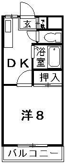 コーポＳＨＯＥＩ 間取り