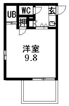 シャトル昭和町 間取り