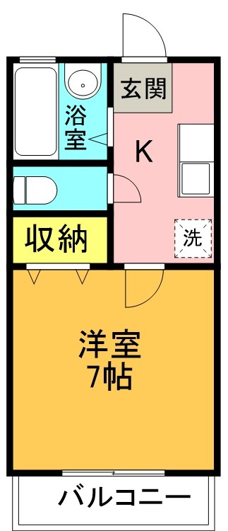 高畑荘 間取り