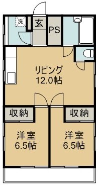 シティハイツ沖浜 間取り