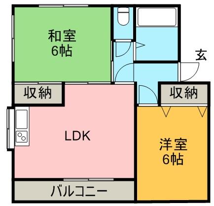 ニュー大原住宅 間取り