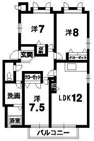 グランシード末広 間取り
