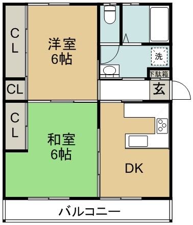 Ｑｕａｔｒｏ（クアトロ） 間取り