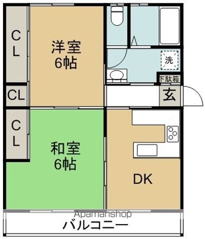 Ｑｕａｔｒｏ（クアトロ） 間取り