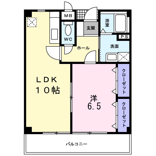 レジデンス・ノンノサン 間取り