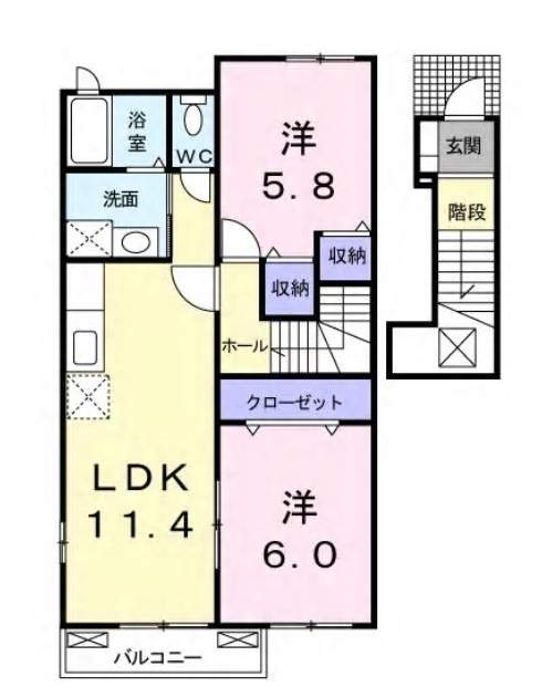サンシャインオールウェイズＢ 間取り
