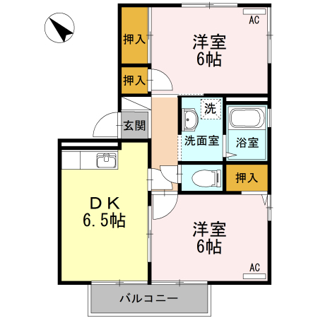 フレグランスＡＰ 間取り