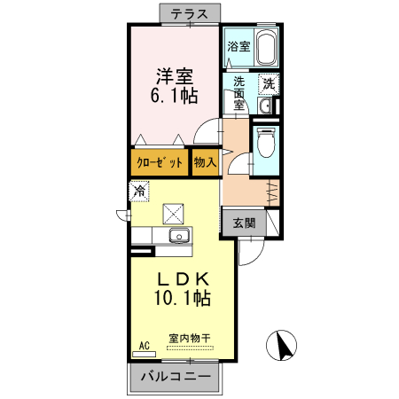 Ｍｓ’弐番館 間取り