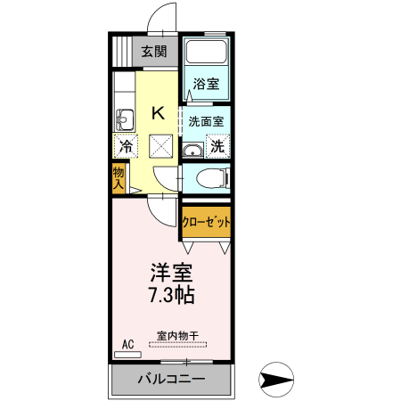 グレイスＳＡＳＡＫＩ 間取り