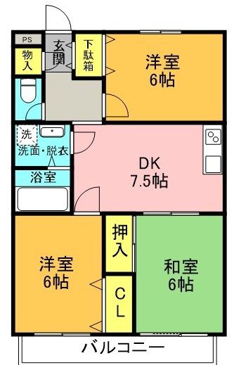 サワダハイツ 間取り