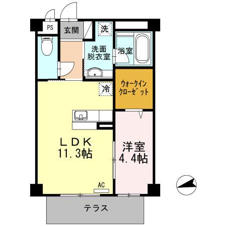セレーナ沖浜 間取り