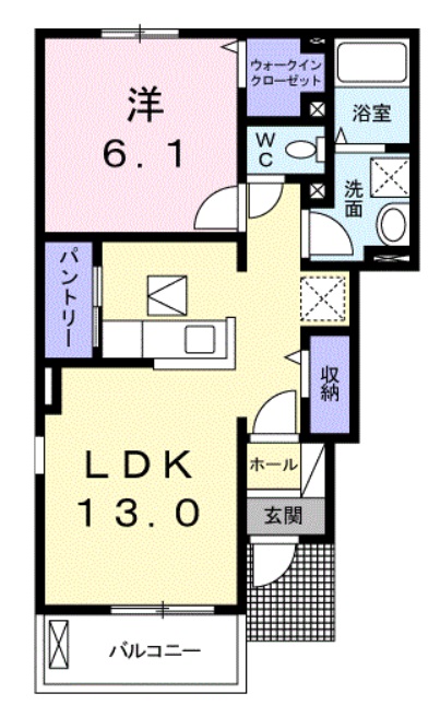 サンシーブルＡ 間取り