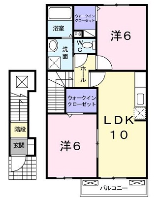 グリーン　ウイング　Ｅ 間取り