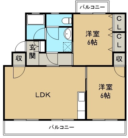 佐藤ハイツ 間取り