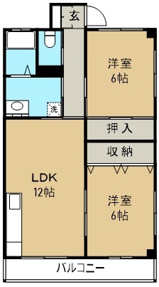 ガーデンコート・パミエＣ 間取り