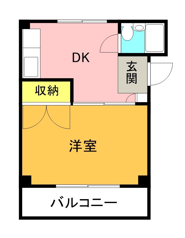 コーポ田宮 間取り
