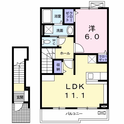 プリマベーラ　Ａ 間取り