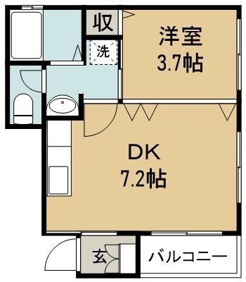 ガーデニングハイツⅡ 間取り