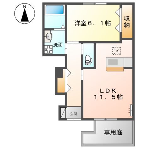 ＣＡＤＥＬ南昭和 間取り