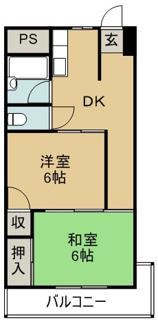 フクポンファミリーマンション 間取り