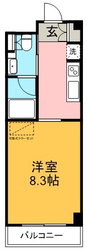 Ａ’ＶＩＥＷ 間取り
