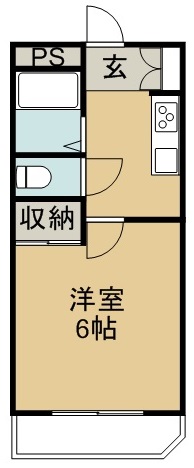 メゾンオレンジ１ 間取り