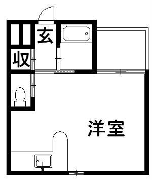 メゾンオレンジ３Ａ 間取り
