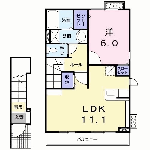 プリマベーラ　Ｂ 間取り
