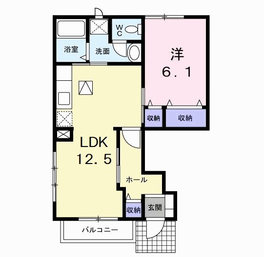 フォンテーヌＢ 間取り
