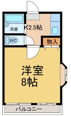 ヴィラ北浜 間取り
