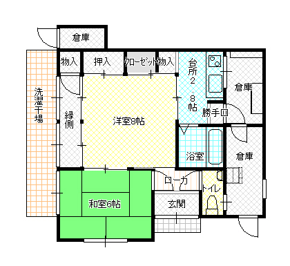 横山邸 間取り