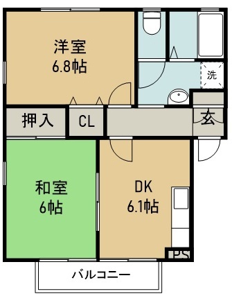 ソレイユ千代ヶ丸 間取り