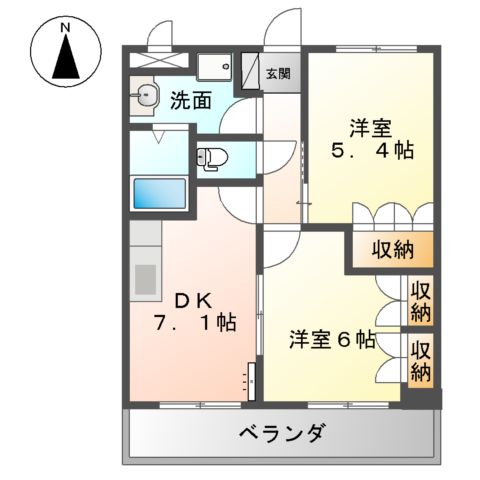 サンシャイン・コーダ 間取り