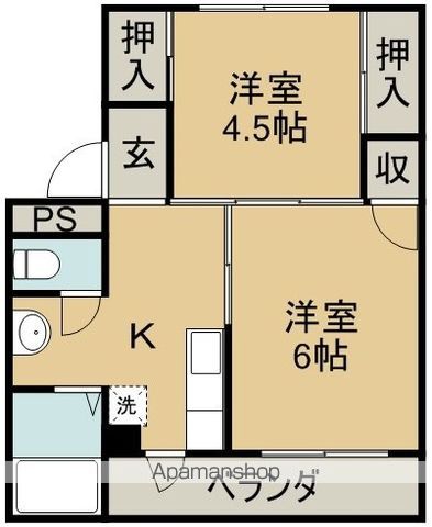 ヴィラナリー横見Ⅱ 間取り