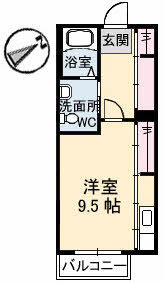 シャーメゾンＭ 間取り
